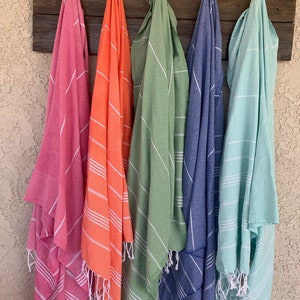 Personalized Beach towel, Bridesmaid Gifts, Embroidered Turkish towel, Wedding Gifts, Bachelorette Party Favor, Wedding Favors, Beach Decor