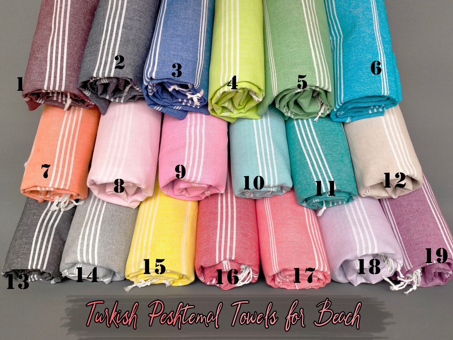 Personalized Beach Towel, EMBROIDERY Monogrammed Bath Towel