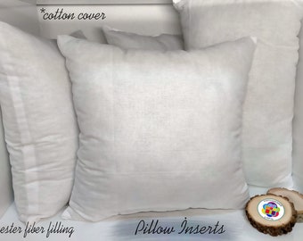 Down Alternative Pillow Insert, Pillow Sham, Feather Pillow Insert, Fiber Pillow Cover Insert, All Size Pillow Insert Listing for Pillow