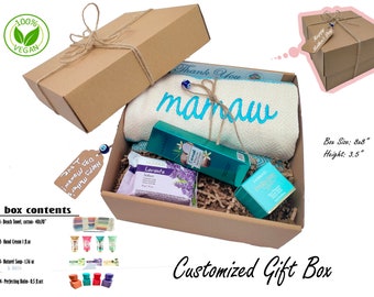 Regalo del Día de las Madres, Caja de regalo para mamás, Regalo para mamá, Regalo para ella, Regalos de cumpleaños, Kit de cuidado personal, kit de cuidado personal, Cajas de regalo personalizadas,