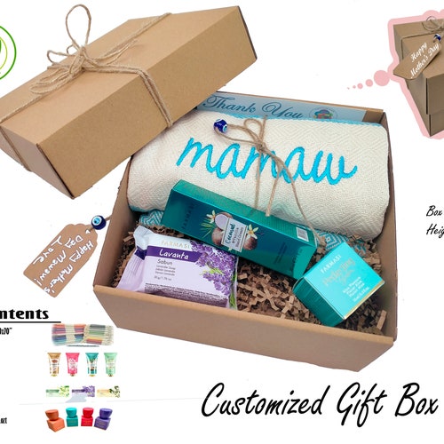 Mom Gift Personalized Gift Boxes for Mothers Day Custom Etsy