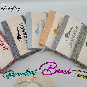 Turkish Beach Towel, Bachelorette Party Favors, Gift for her, Wedding Gift, Personalized Gift, Bridesmaid Gift, Beach party Decor, Home Gift