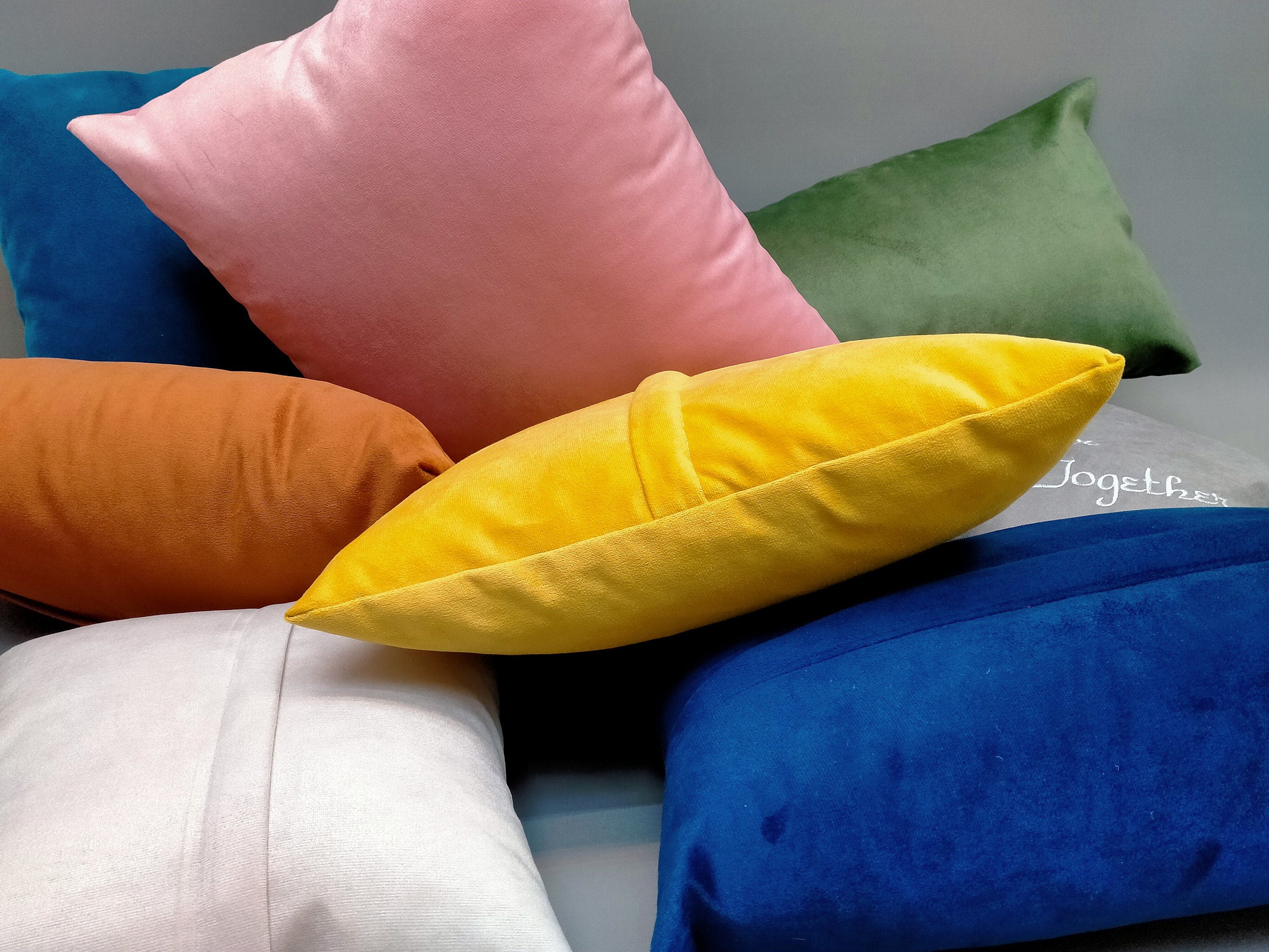 Down Alternative Pillow Insert Pillow Sham Feather Pillow Etsy