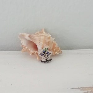 Sailboat Ceramic Charms, Boat Colored Beads For Jewelry Making