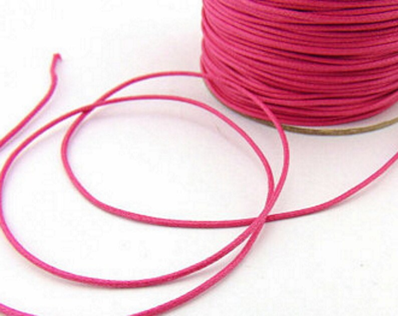 Flexible Rubber Cord 2mm Pink Silicone Cord for Jewelry Etsy Canada