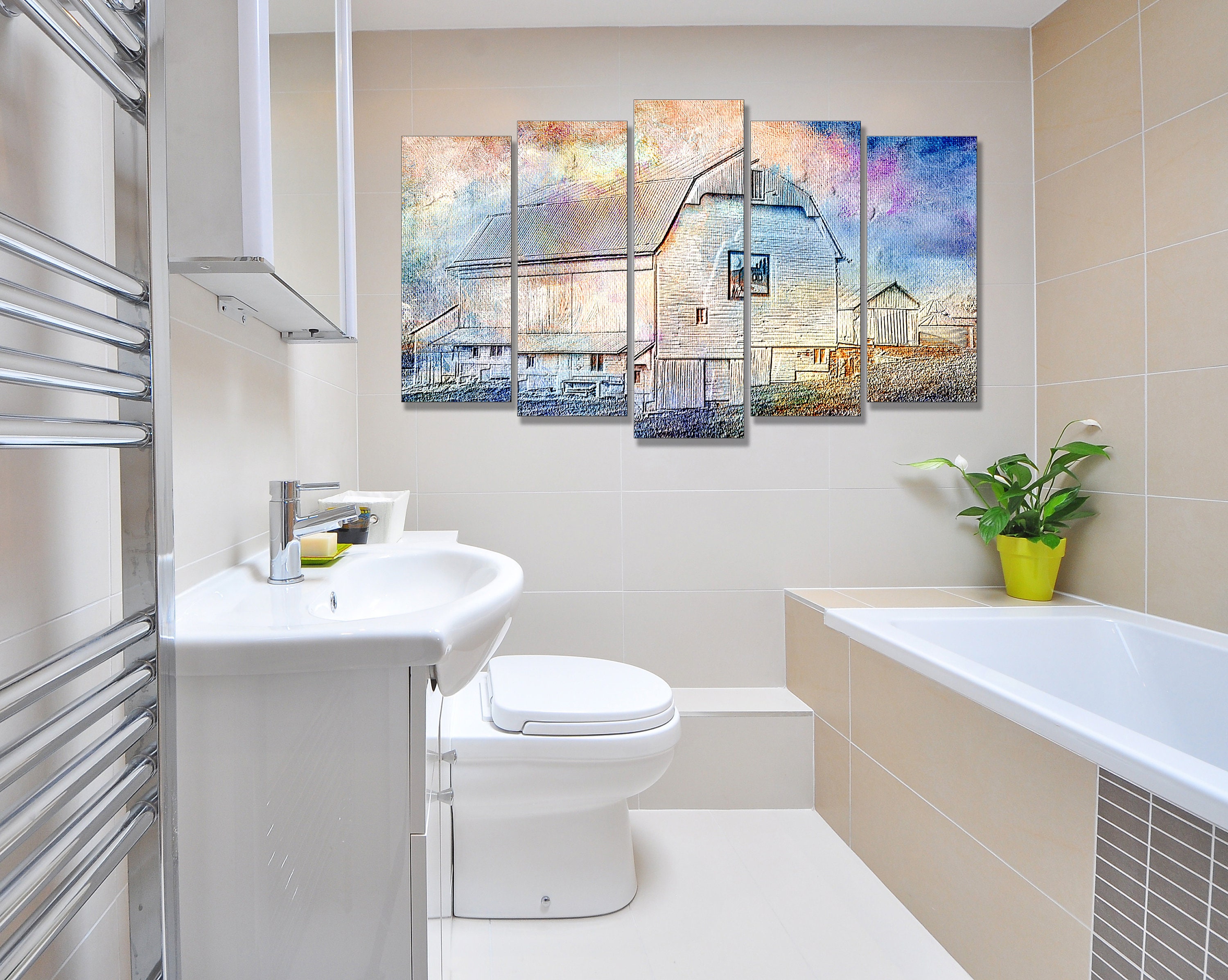 Artistic Farmhouse Wall Art Decor Landscape Photography Print | Etsy