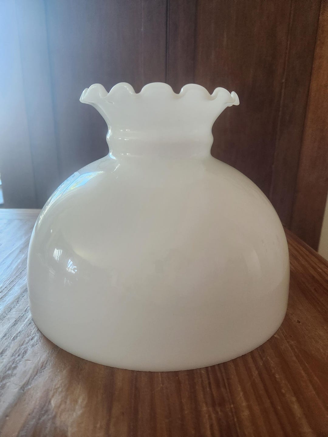 Milk Glass Lamp Shade