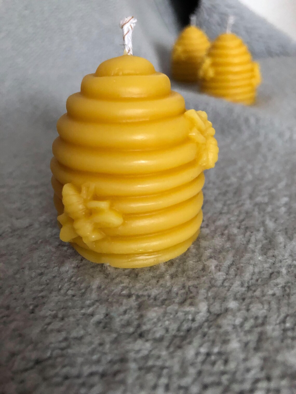 Bee Hive. Pure beeswax candles. Pure Scottish Beeswax Candle. Etsy