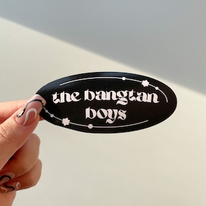 Bangtan Boys Retro Style Waterproof Sticker