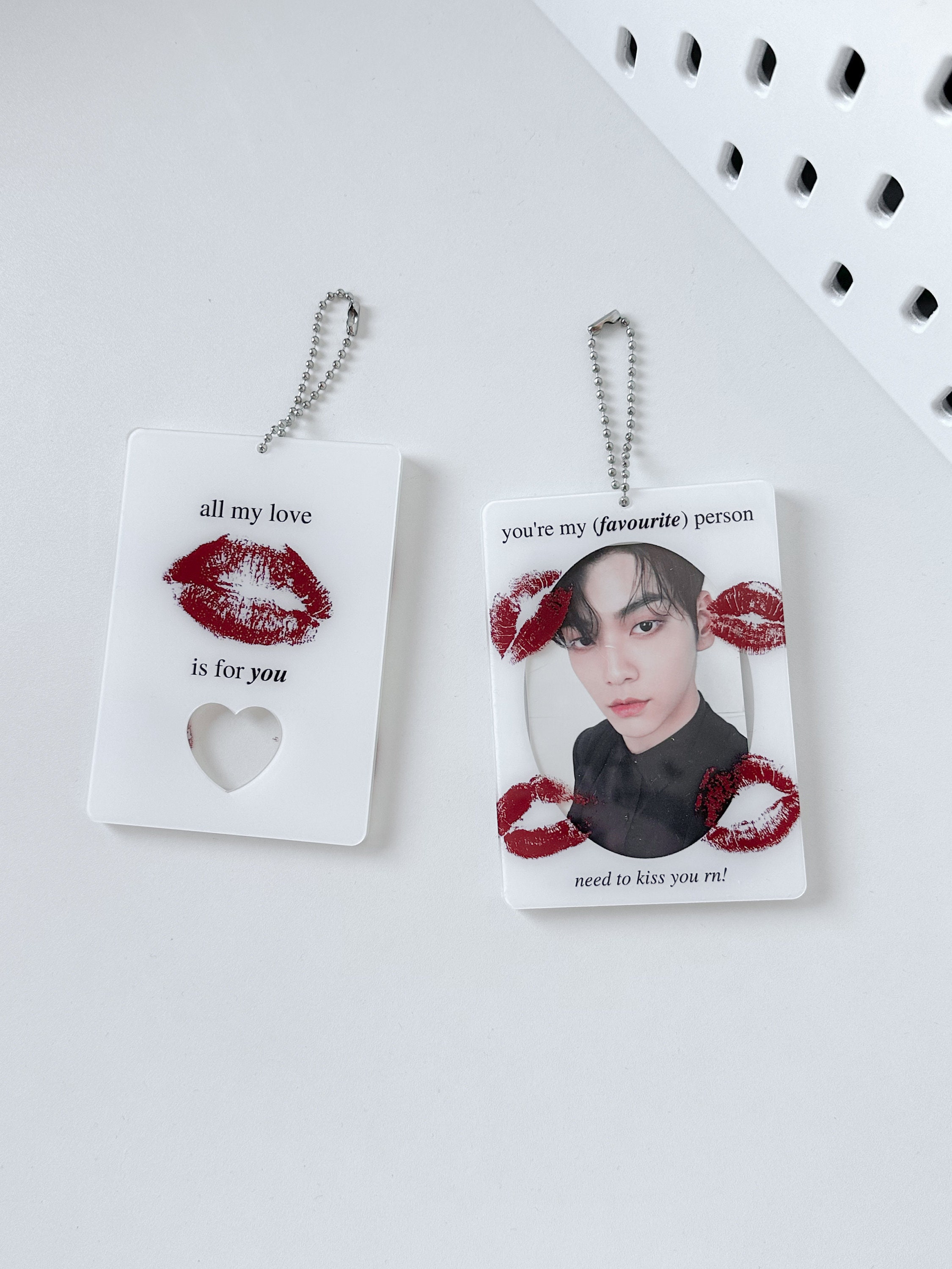 【匿名配送】POTETE コフレ 3heart clip 黒 Trayvax Keyton Clip Keychain – Mukama