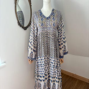 1970s Indian Cotton Dress