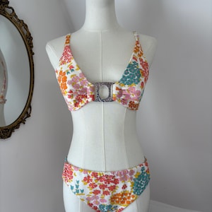 1960s Rare Floral Bikini