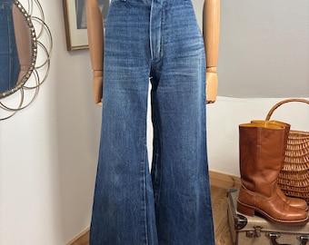 1970s Patched Bellbottoms