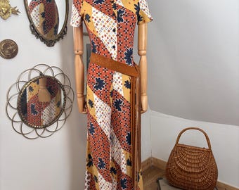 1960s French Flared Jumpsuit