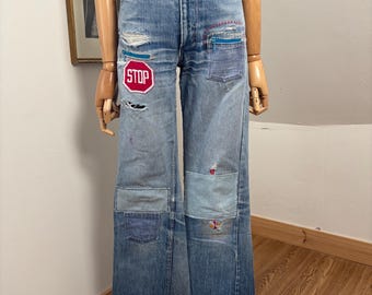 70’s Levi’s 684 W26 L30 Vintage 70s Levis 684 Orange Tab Bell Bottom Jeans - W26 L31 - Etsy