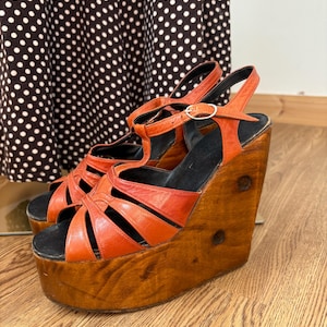 1970s Platform Wedges