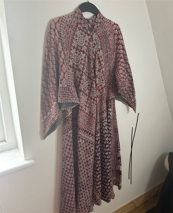 70s Ayesha Davar Hankerchief Dress