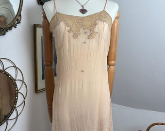1920s / 30s Chiffon Slip