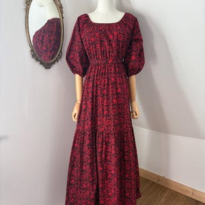1970s ‘Laura Ashley’ Maxi Dress, in rare print.