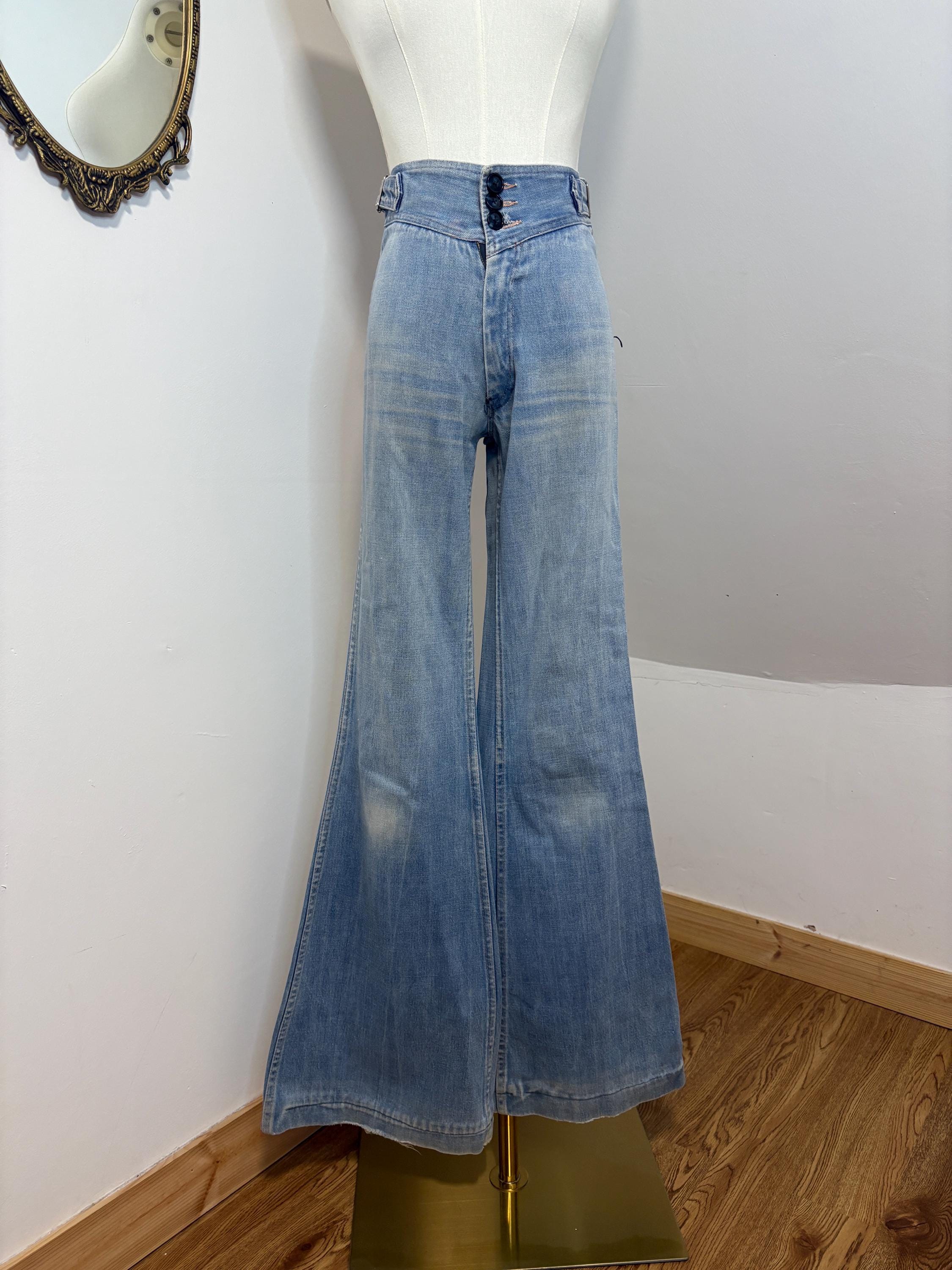 00s dark wash flares main image 1