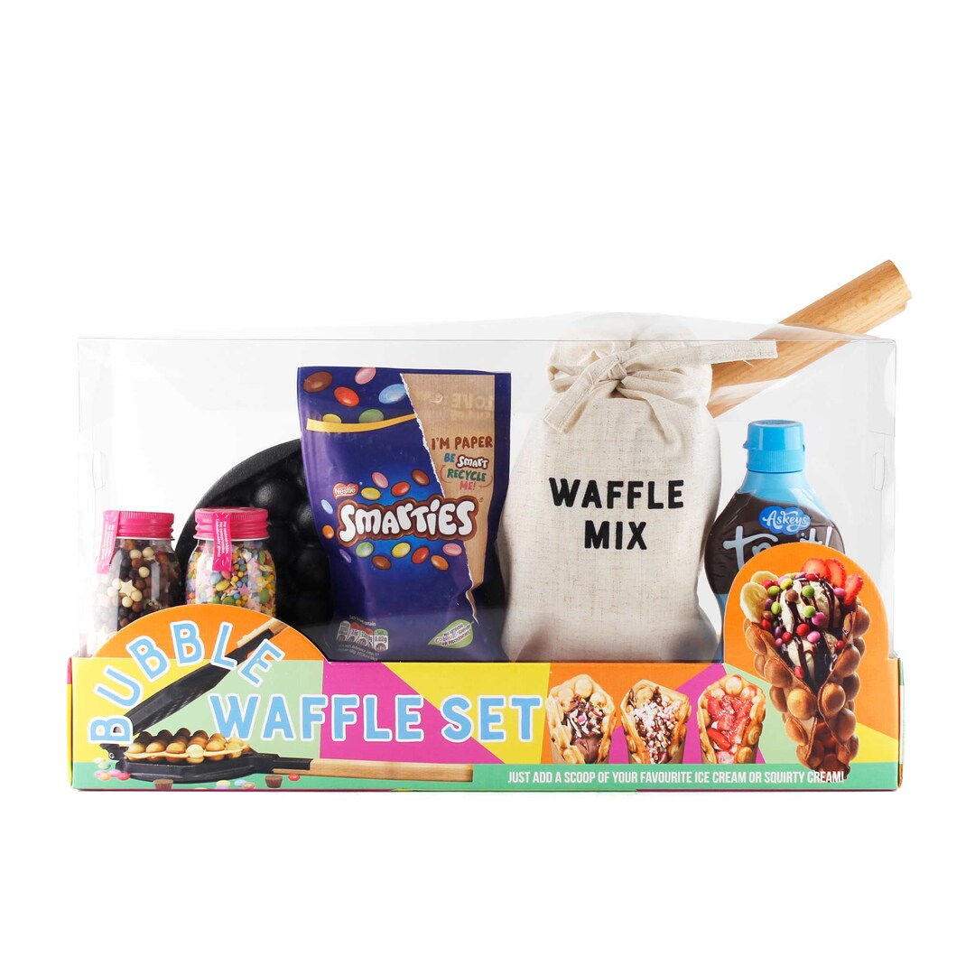 Bubble Waffle Gift Set DIY Stacked Waffles Kids Christmas Food Crafts