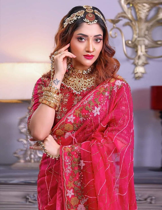 Muslin Saree Zardosi Muslin Saree Collections Bridal Saree Bridal Muslin Collection Unique Muslin Saree Original Sopura Saree Etsy Canada