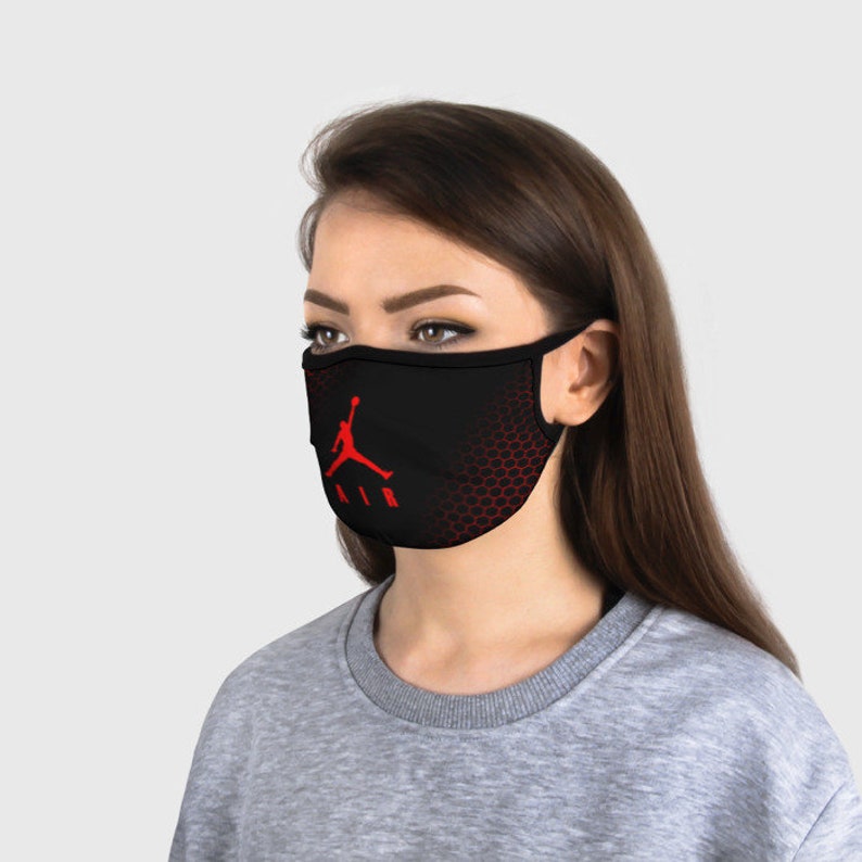 Michael Jordan Face Mask Reusable Washable 100 Cotton Etsy