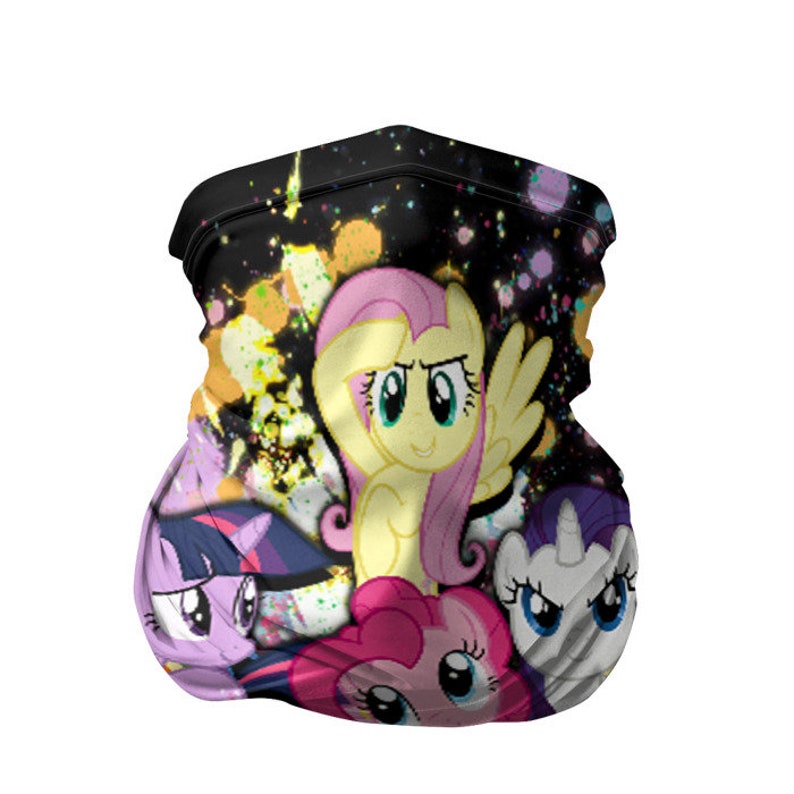 My Little Pony Neck Gaiter & Face Mask MLP Mask Bandana Face | Etsy