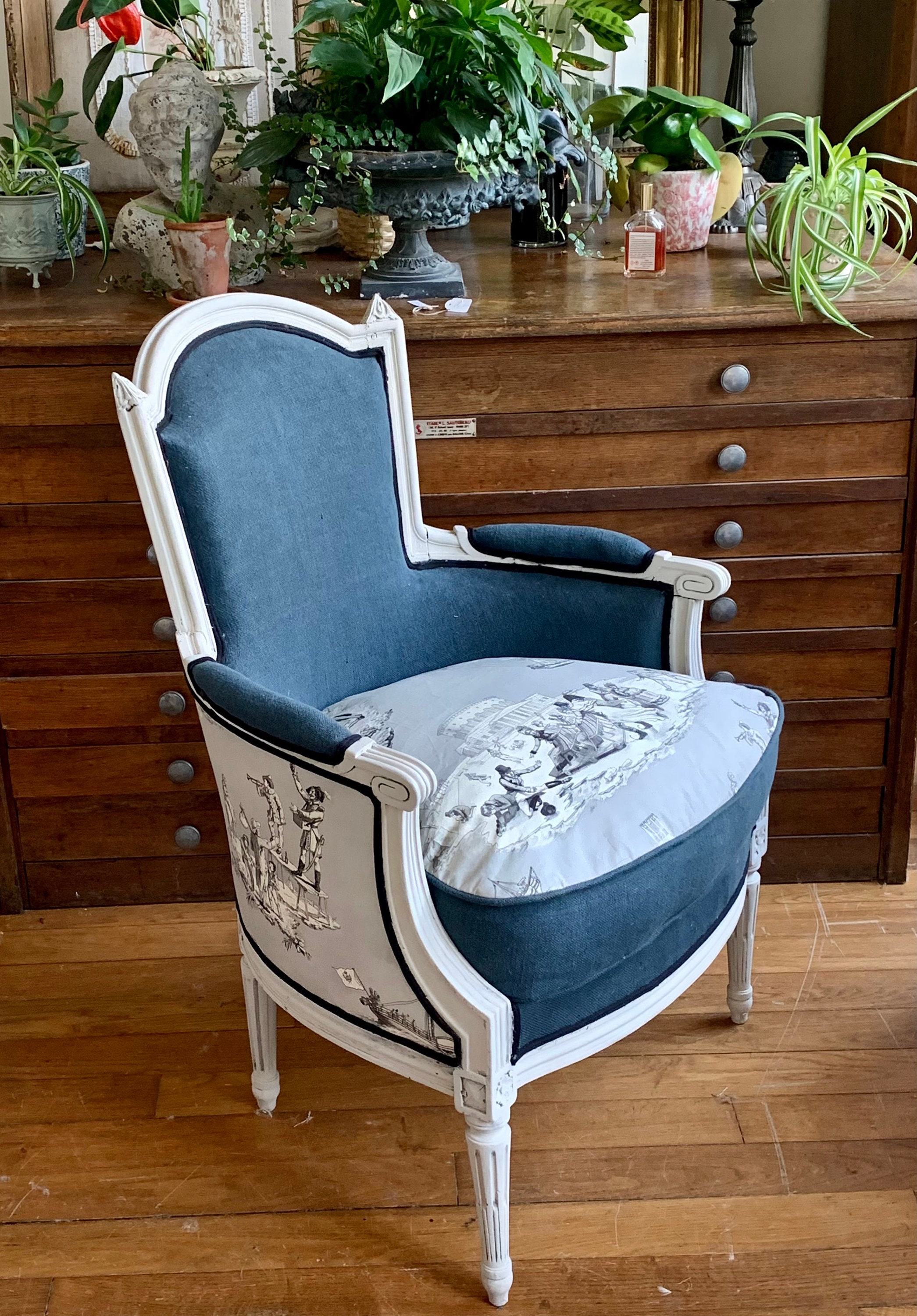 Bergère Coussin Plumes