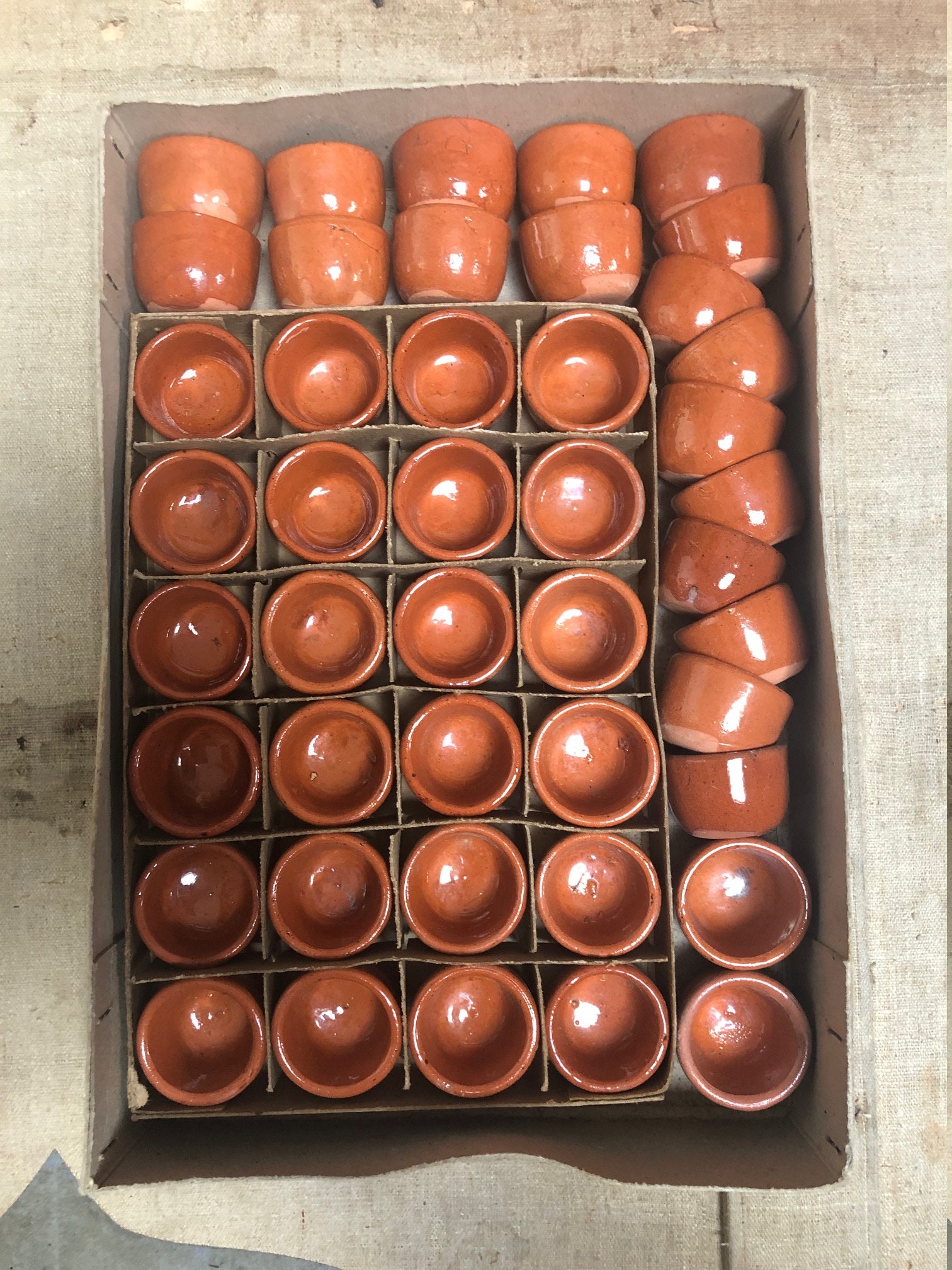 Pots à Escargots en Terre Cuite Vintage