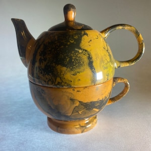Limoges porcelain teapot