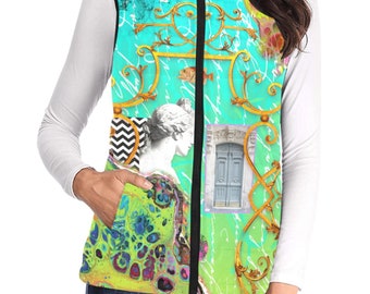 Wild Blue Max Quilted Vest