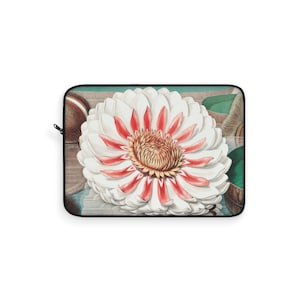 Laptop Sleeve, Cottagecore, Botanical, Water Lilly, Laptop Case