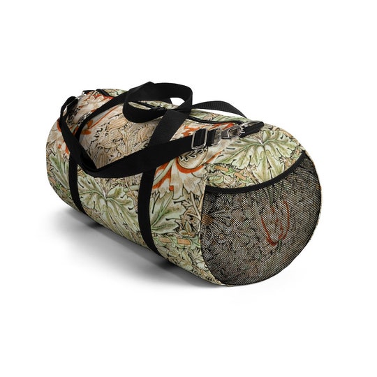 Boho Duffle Cottagecore Honeysuckle Pattern Lightweight Duffle Bag