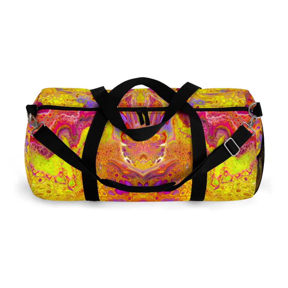 Discover Yellow Cosmos Travel Bag Duffle Bag