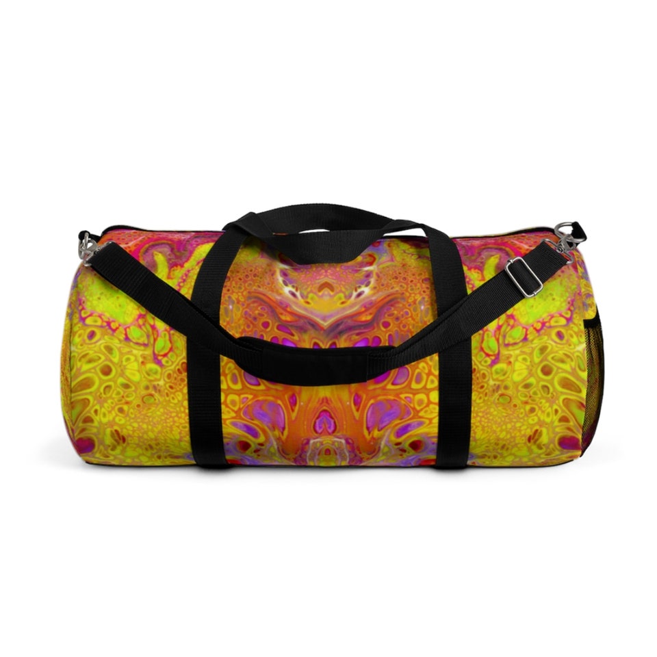 Discover Yellow Cosmos Travel Bag Duffle Bag