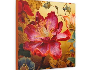 Wild Blossoms #5, Canvas Gallery Wrap- in 8 sizes!