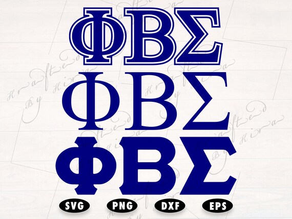 phi beta sigma symbols