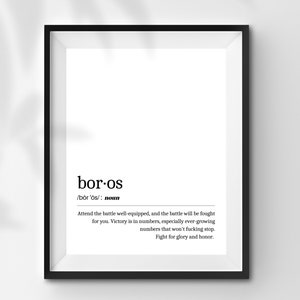 INSTANT DOWNLOAD Magic the Gathering Color Combos Boros (Red/White) Definition Digital Download Print Wall Decoration