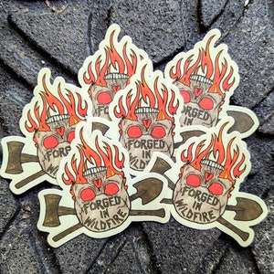 Wildland Firefighter Sticker