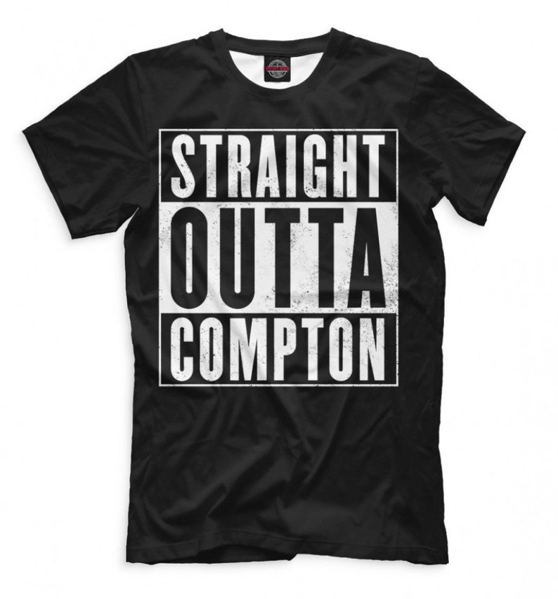 Straight Outta Compton T-Shirt N.W.A. Tee Men's | Etsy