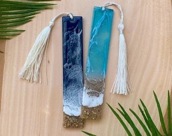 Ocean Lover Bookmark |  Beach Lover Gift | Bookmark | Book Lover Gift | Avid Reader | Book Club Gift | Mother's Day | Teacher Gift | Grad