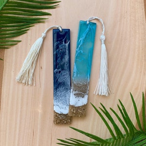 Ocean Lover Bookmark | Beach Lover Gift | Bookmark | Book Lover Gift | Avid Reader | Ocean Inspired | Bookworm | Grad Gift | Summer Vibes
