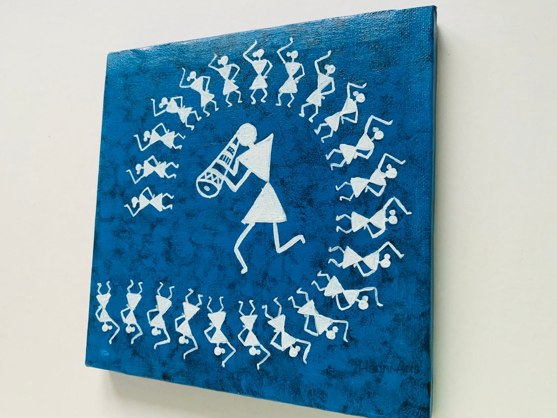 Buy Warli Wall Art // Warli Painting // Warli Art // Warli Art Painting