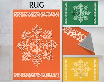 dekoracja pooja, dywanik Rangoli, mata mandir, tło pooja, dekoracja Diwali, tło Haldi, dekoracja Haldi, indyjski dywanik tła, puja