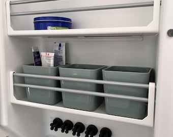 3er Set Aufbewahrungsbox VW Grand California 600 680 Bad | Camper Van Ordnung | Vanlife Zubehör | kein 3D Druck | stabil & hochwertig |