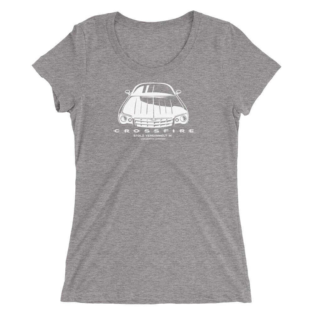 Chrysler Crossfire Womens T-shirt, Gift for Car Lover, Car Fashion T ...