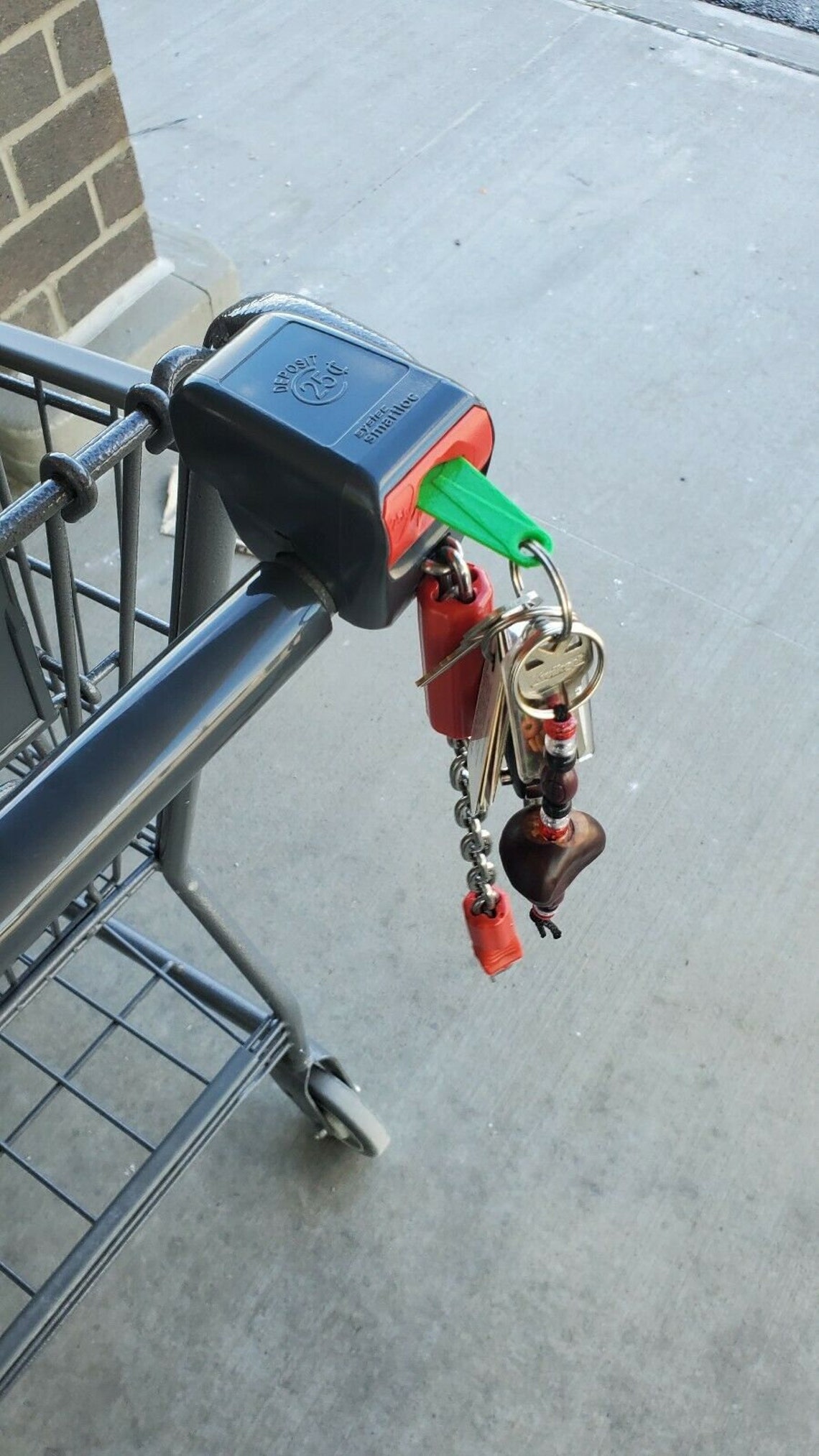 Aldi Kart Key Aldi Quarter Quarter Key Cart Key Keychain Etsy
