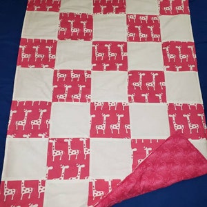 Giraffe quilt