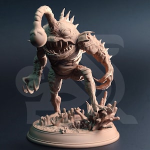 DnD Miniature Angler Fish Abomination miniature for Dungeons and Dragons tabletop RPG Wargaming miniature from DM Stash